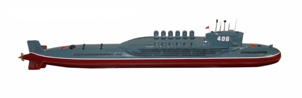 092型戰略核潛艇模型