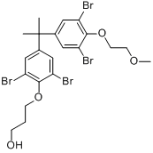 2,2\x27-[（1-甲基亞乙基）雙[（2,6-二溴-4,1-亞苯基）氧亞甲基]]聯（二）環氧乙烷的均聚物