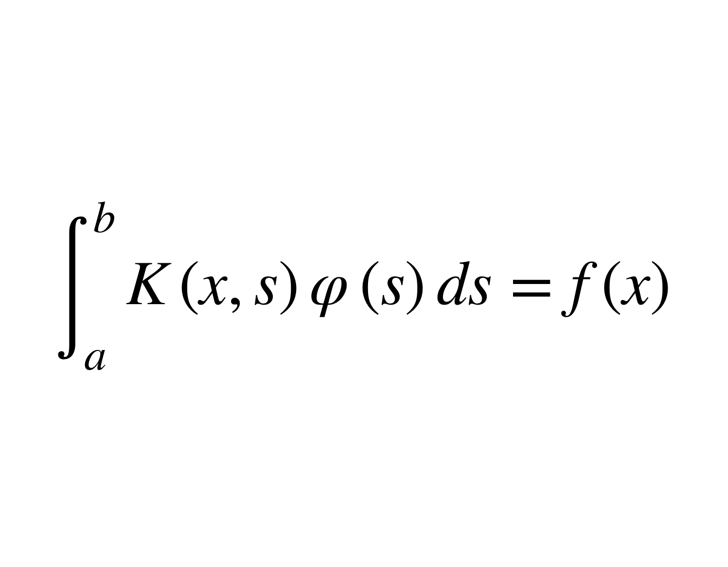 弗雷德霍姆積分方程