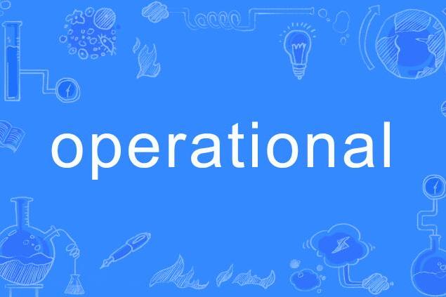operational operational
