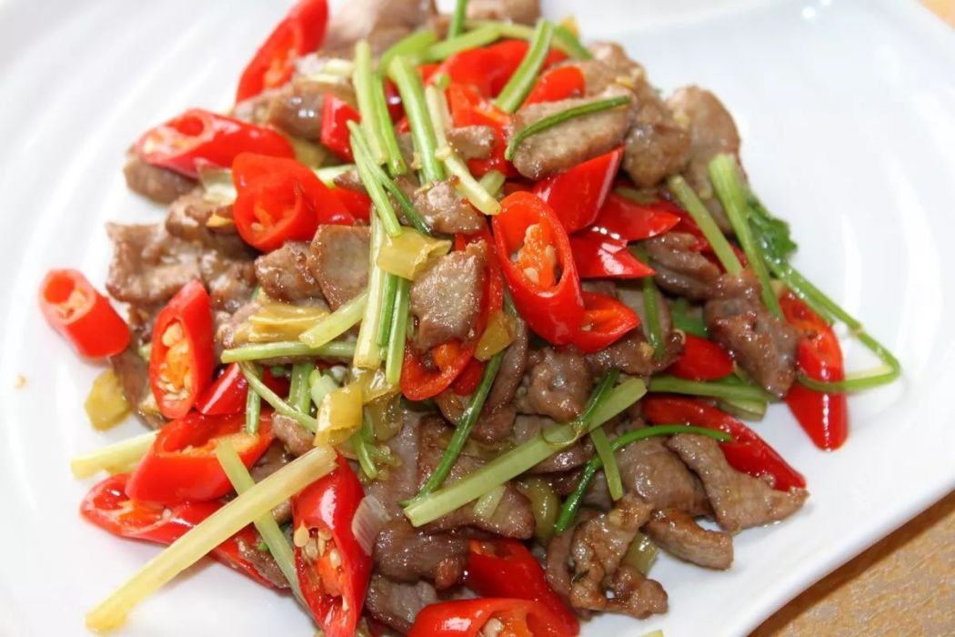 滑炒羊肉