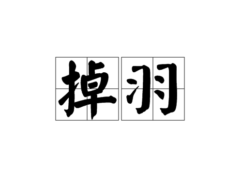 掉羽 掉羽
