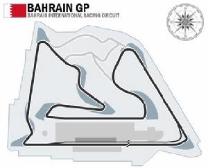 巴林國際賽道大致模型