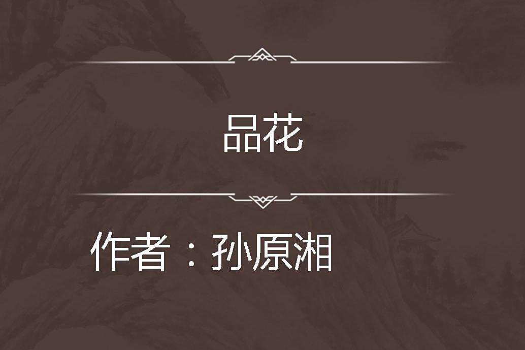 品花 品花