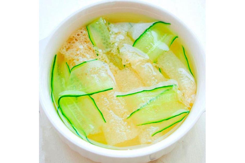 青瓜竹蓀湯 青瓜竹蓀湯