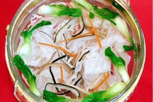 三絲敲魚湯 三絲敲魚湯