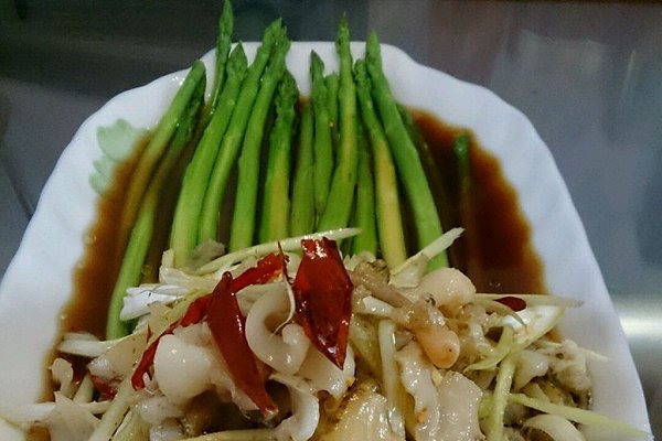 蔥油螺片 蔥油螺片