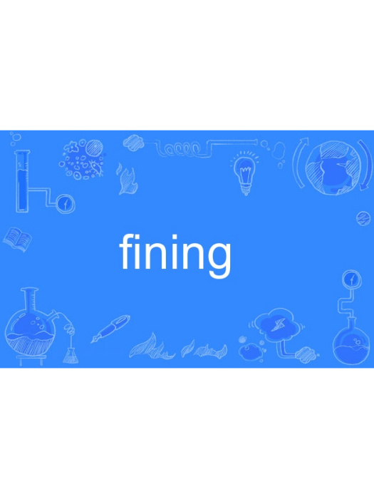fining fining