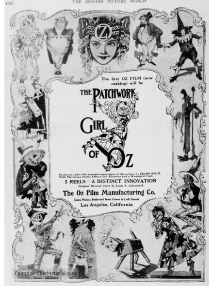 The Patchwork Girl of Oz(美國1914年J. Farrell MacDonald執導的電影) The Patchwork Girl of Oz(美國1914年J. Farrell MacDonald執導的電影)