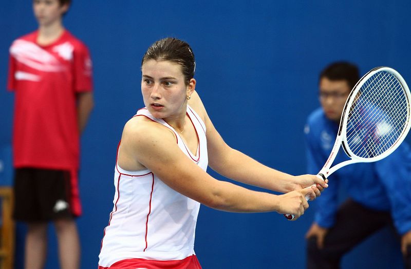 Anastasija在中網的比賽中