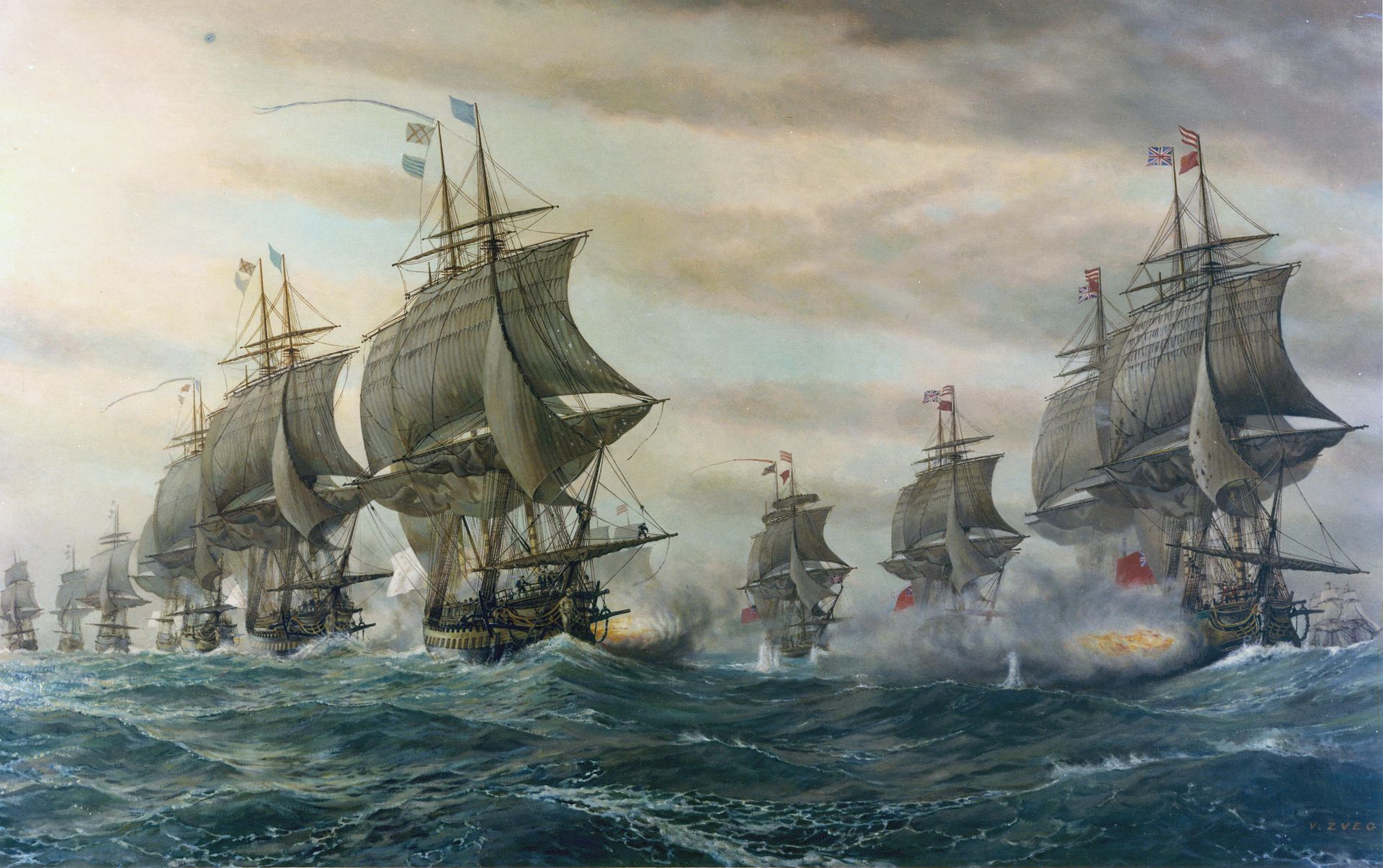 1781年切薩皮克灣海戰