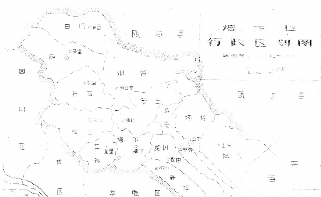塘下行政區劃地圖