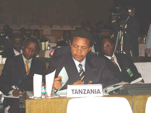 坦尚尼亞總統賈卡亞·姆里紹·基奎特