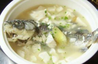 鱸魚豆腐湯