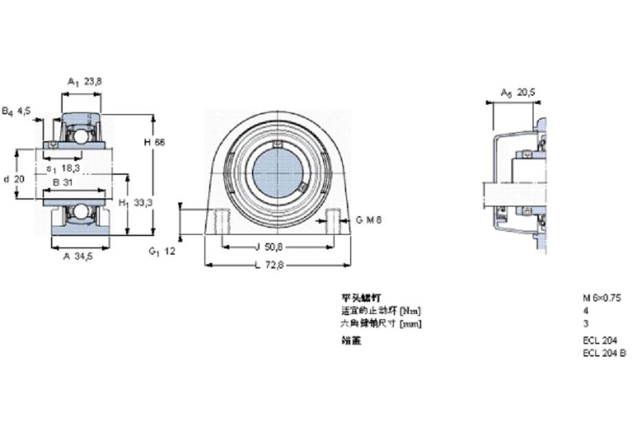 SKF SYFL20TR/VE495軸承 SKF SYFL20TR/VE495軸承