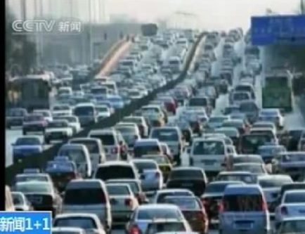 北京交通擁堵現象