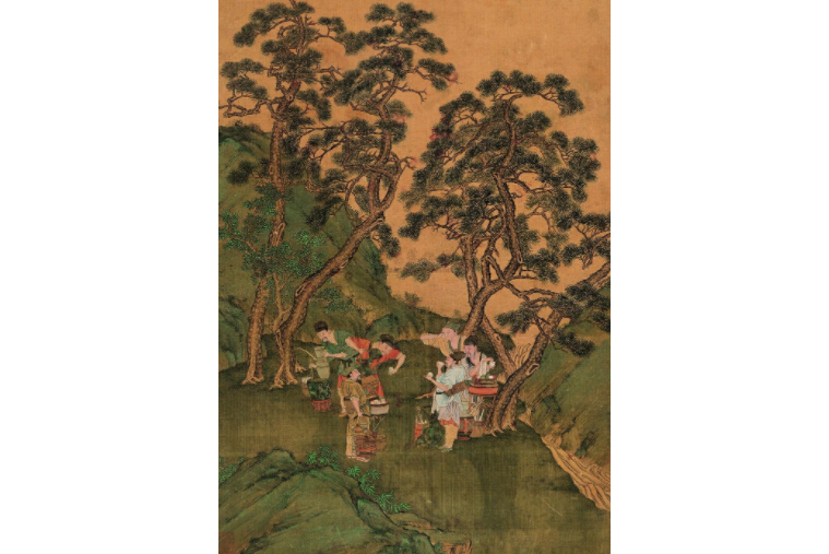 松溪鬥茶圖 松溪鬥茶圖