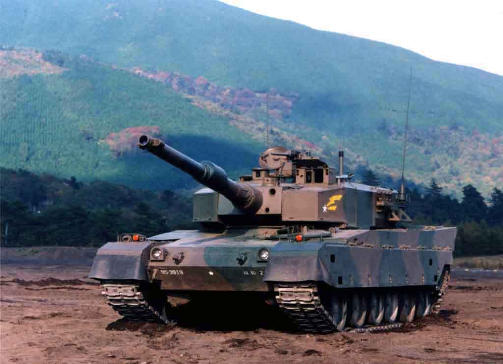 三菱重工建造的日本主戰坦克