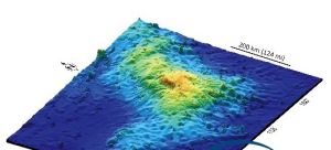 塔姆馬西夫火山的3D模型