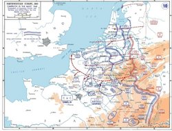 德軍兵力分布及最後進攻方案