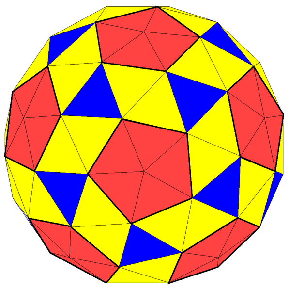 五角化扭棱十二面體