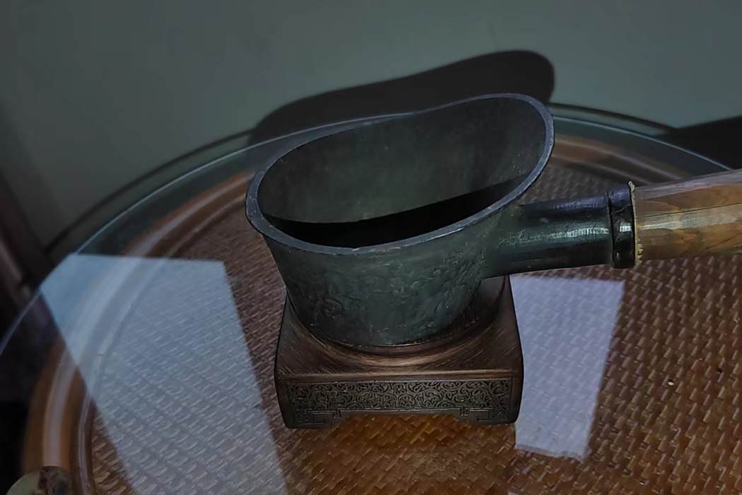 清銅熨斗 清銅熨斗