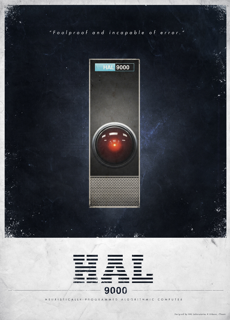 電影《2001：太空漫遊》中的HAL 9000