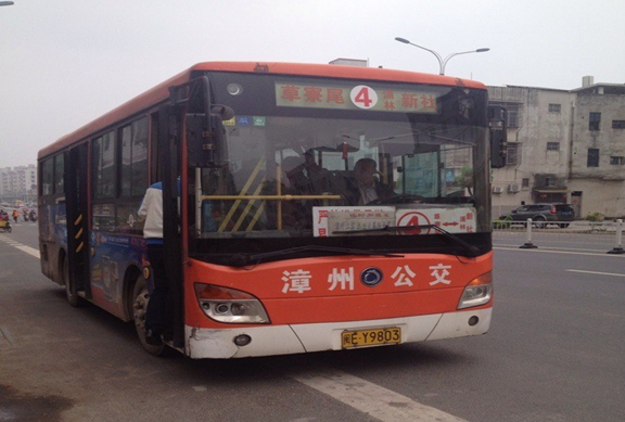 漳州公交4路2010年前車型