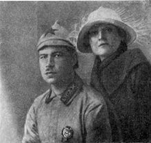 1923年戈沃羅夫與他的妻子