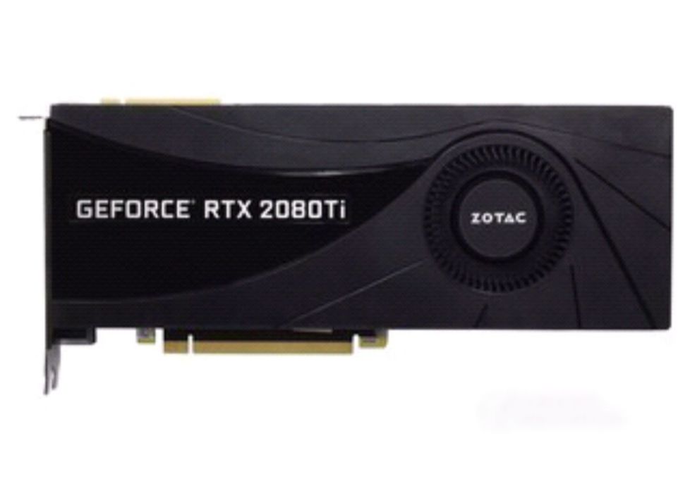 索泰GeForce RTX 2080Ti-11GD6 AI版 OC 索泰GeForce RTX 2080Ti-11GD6 AI版 OC