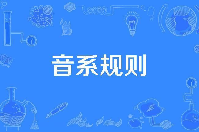音系規則 音系規則
