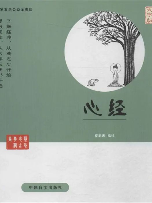 心經(2015年中國盲文出版社出版的圖書) 心經(2015年中國盲文出版社出版的圖書)