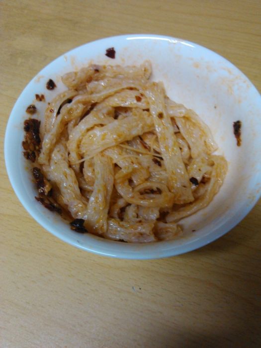 涼拌牛筋面 涼拌牛筋面