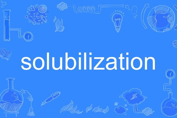 solubilization solubilization