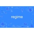 regime