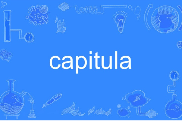 capitula capitula