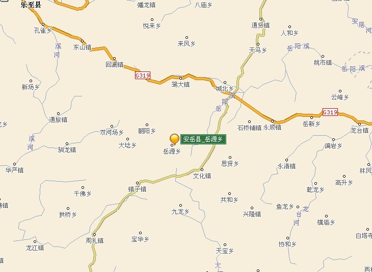 岳源鄉地理位置
