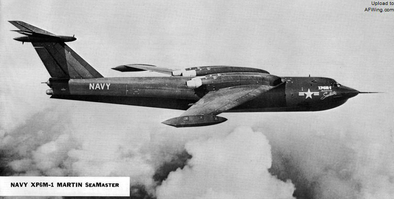 試飛中的XP6M-1