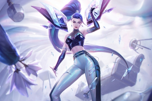 K/DA ALL OUT(遊戲《英雄聯盟》中的卡莎皮膚) K/DA ALL OUT(遊戲《英雄聯盟》中的卡莎皮膚)