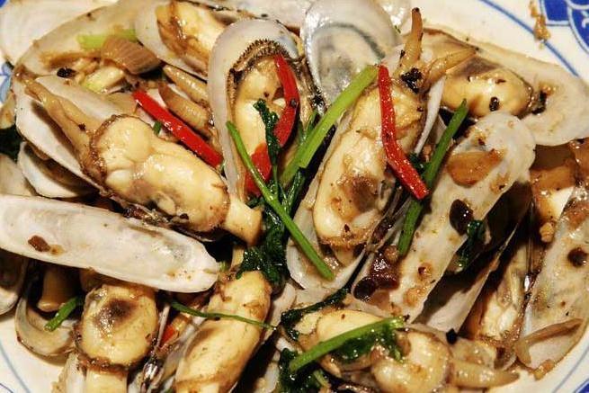 豉椒炒蟶子 豉椒炒蟶子
