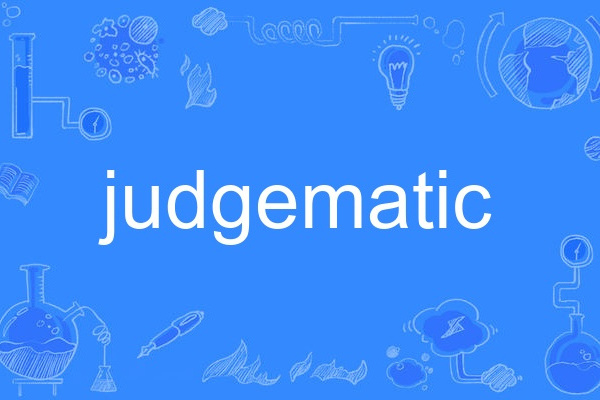 judgematic judgematic