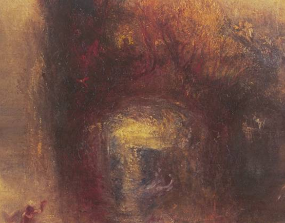 油畫中“麥布女王的山洞”色彩鮮亮