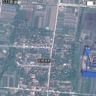 花橋張村衛星地圖