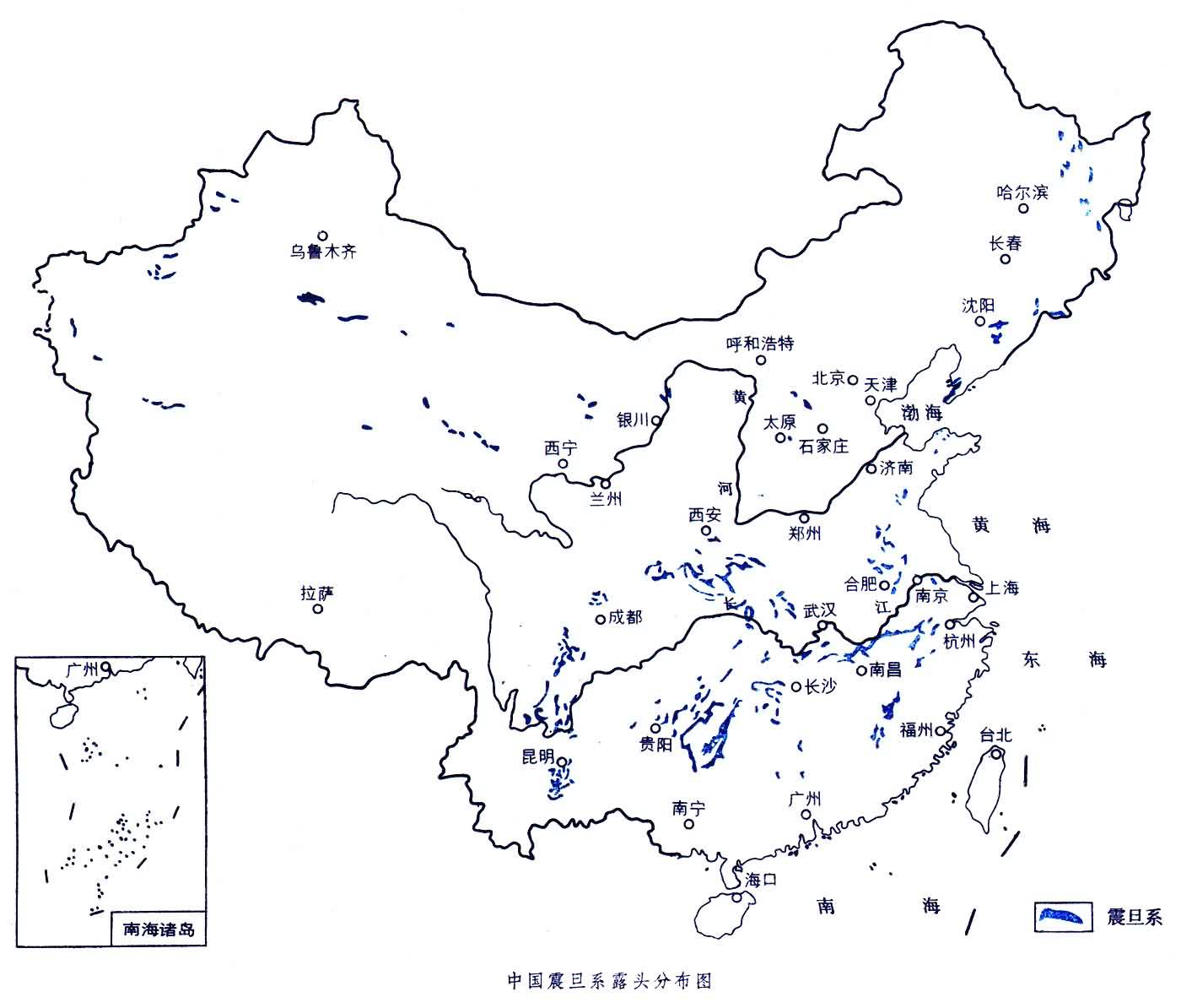中國震旦系圖