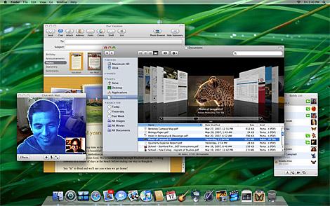 Mac OS X v10.5桌面
