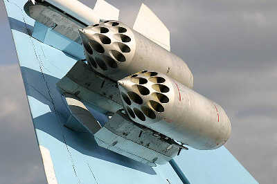 俄制Su30攻擊機所攜帶的火箭彈