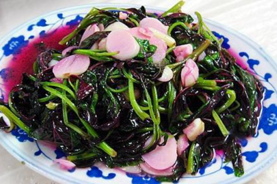 蒜泥炒莧菜 蒜泥炒莧菜
