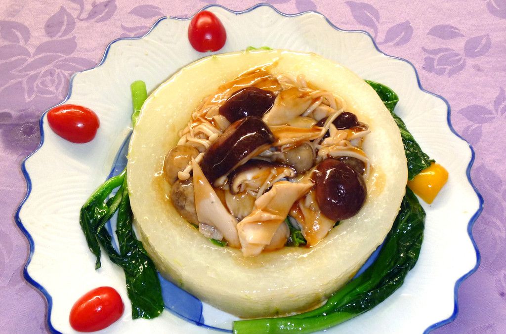 菇蚝油冬瓜