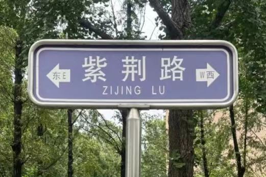 紫荊路(清華大學校園內道路) 紫荊路(清華大學校園內道路)