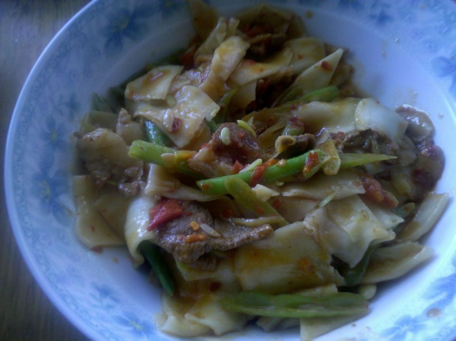 羊肉炒揪面 羊肉炒揪面